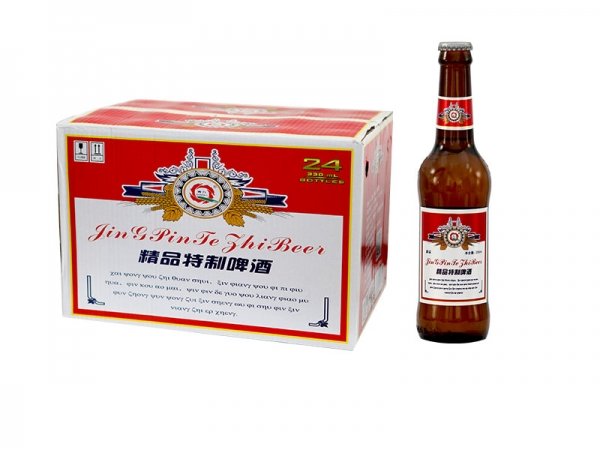 北京精酿啤酒加盟-330ml精品棕瓶装