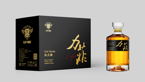 北京力菲42度白兰地